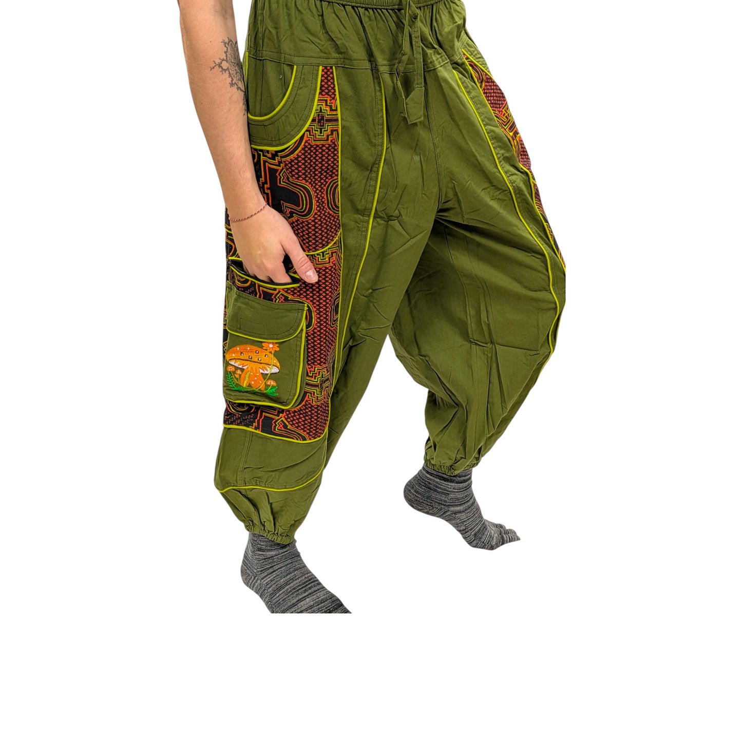 Cotton Himalayan Unisex Pants (Embroidery)