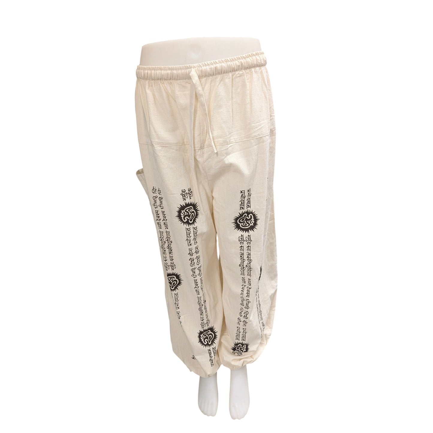 Thai Cotton Pants (Letters Print)