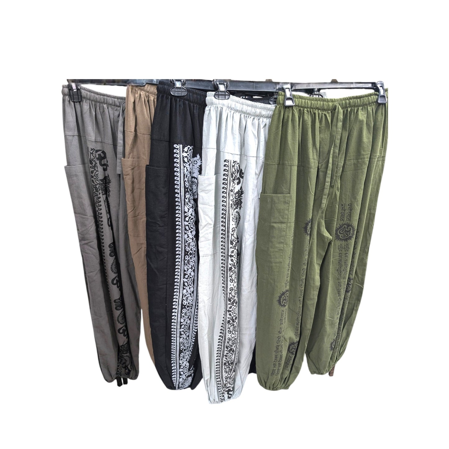Thai Cotton Pants (Letters Print)