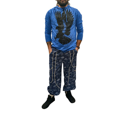 Cotton Himalayan Unisex Pants (Mushroom Print)