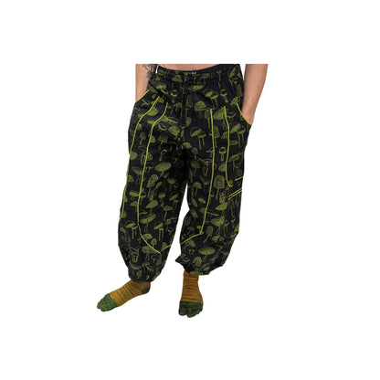 Cotton Himalayan Unisex Pants (Mushroom Print)