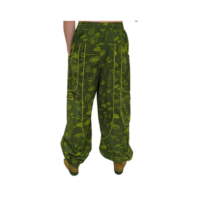 Cotton Himalayan Unisex Pants (Mushroom Print)