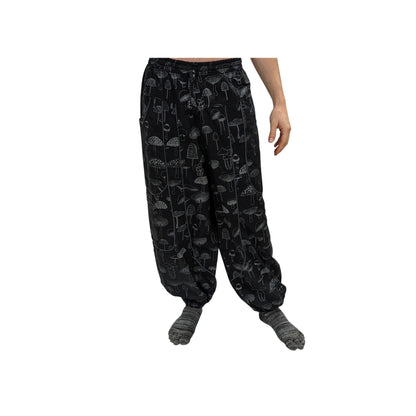 Cotton Himalayan Unisex Pants (Mushroom Print)