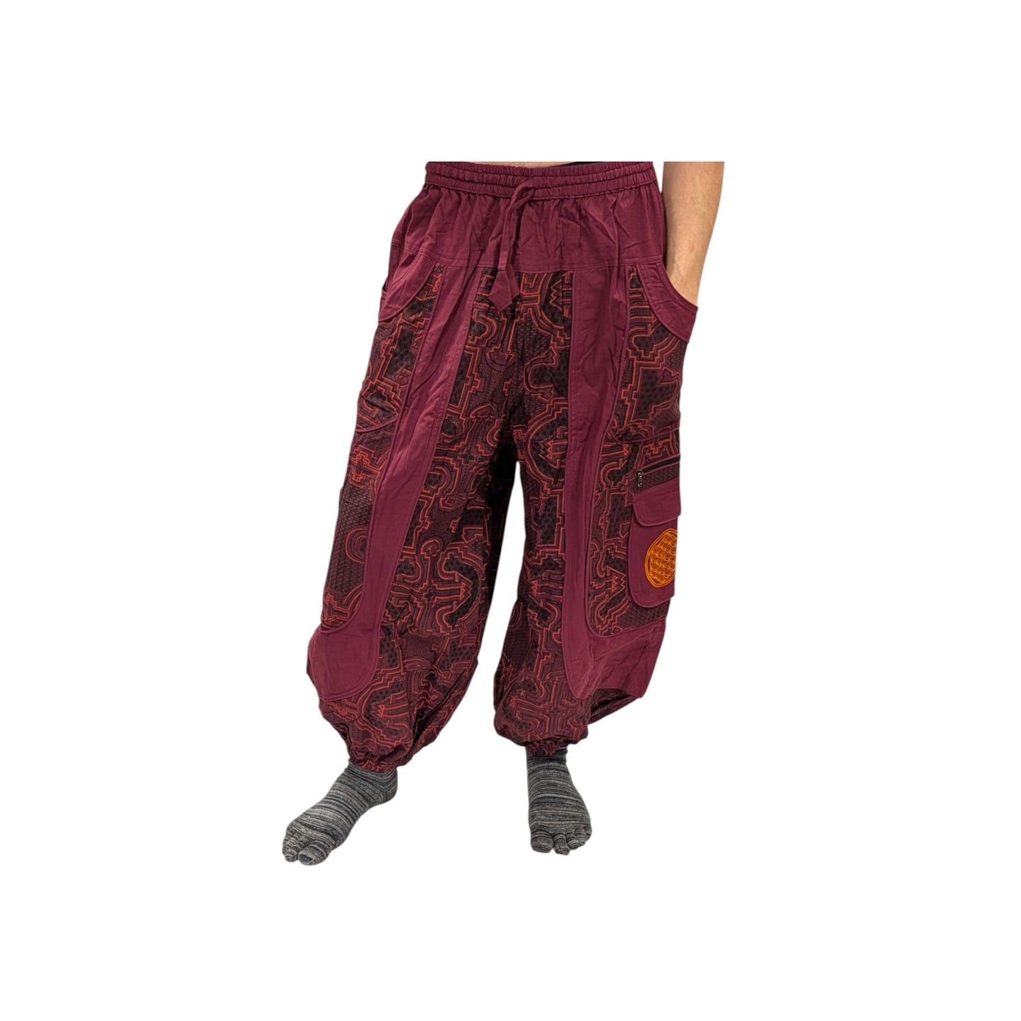 Cotton Himalayan Unisex Pants (Embroidery)