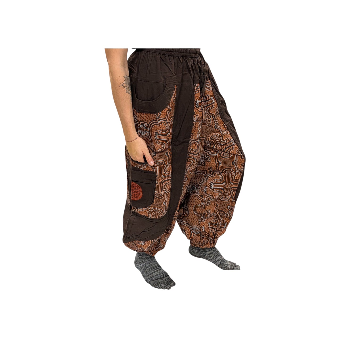 Cotton Himalayan Unisex Pants (Embroidery)