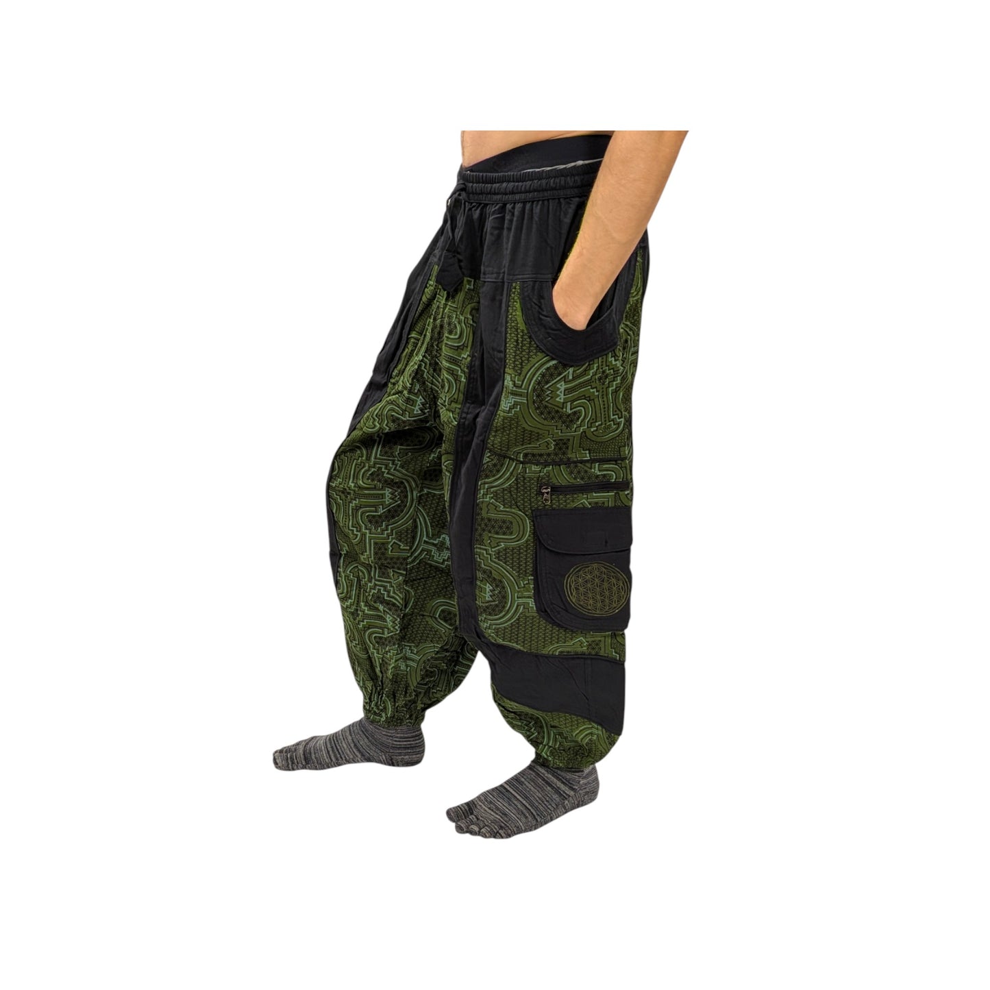 Cotton Himalayan Unisex Pants (Embroidery)