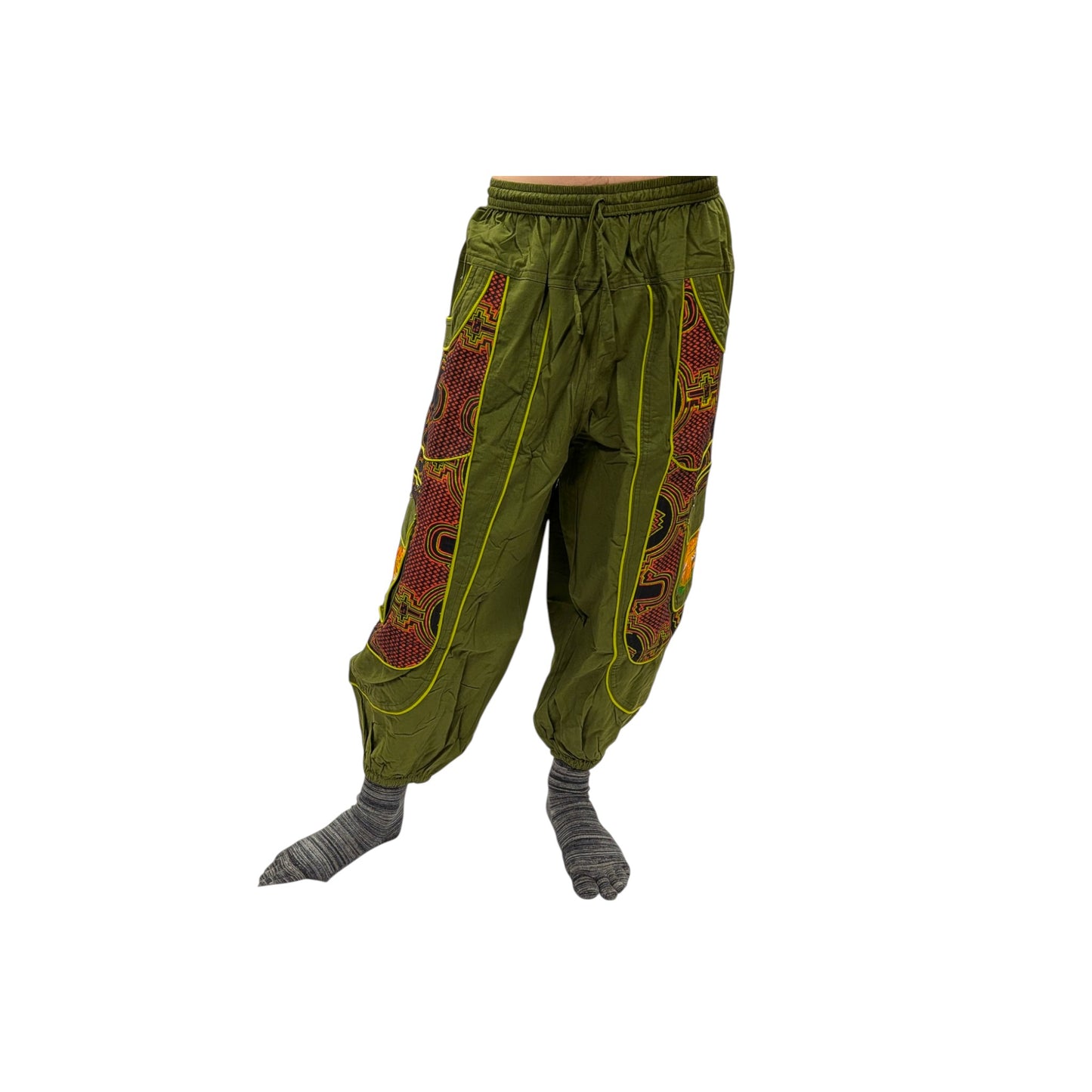 Cotton Himalayan Unisex Pants (Embroidery)