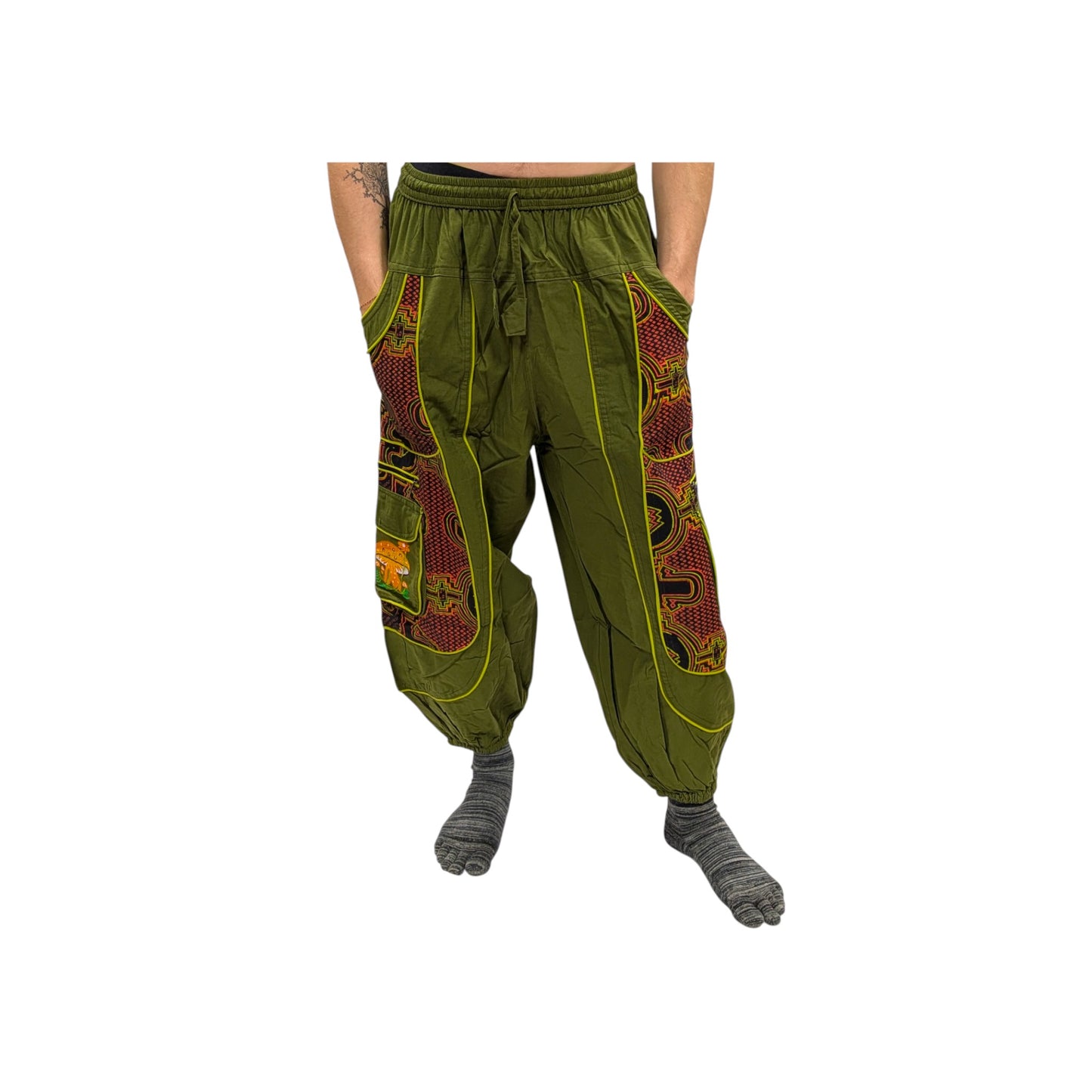 Cotton Himalayan Unisex Pants (Embroidery)