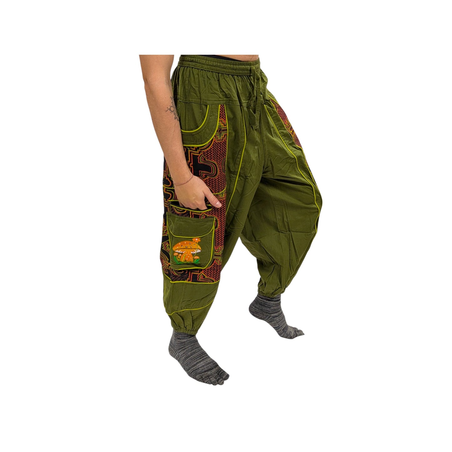Cotton Himalayan Unisex Pants (Embroidery)