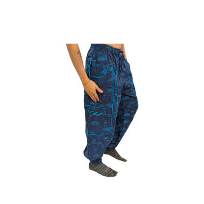 Cotton Himalayan Unisex Pants (Embroidery)