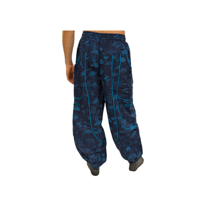 Cotton Himalayan Unisex Pants (Mushroom Print)