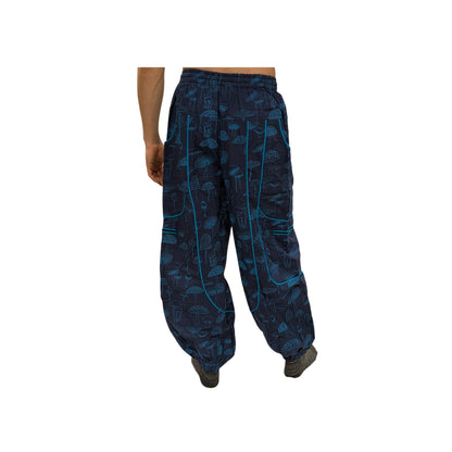 Cotton Himalayan Unisex Pants (Mushroom Print)