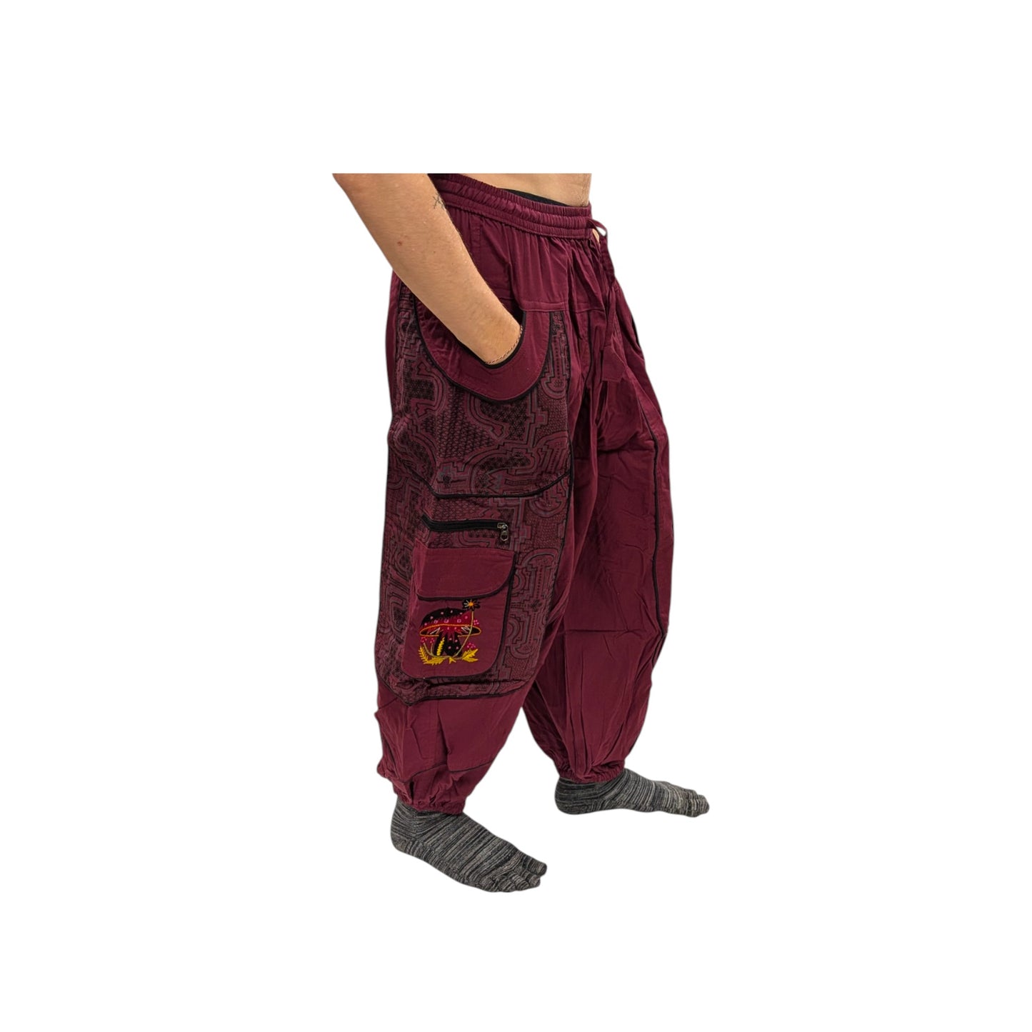 Cotton Himalayan Unisex Pants (Embroidery)