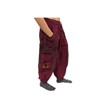 Cotton Himalayan Unisex Pants (Embroidery)