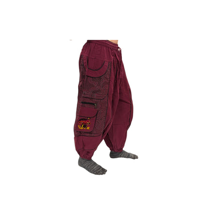 Cotton Himalayan Unisex Pants (Embroidery)