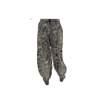 Cotton Himalayan Unisex Pants (Mushroom Print)