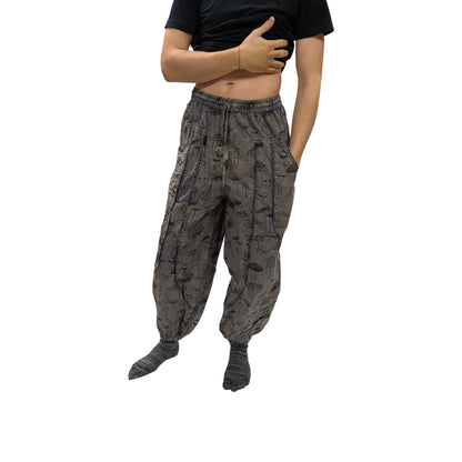 Cotton Himalayan Unisex Pants (Mushroom Print)