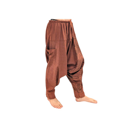 Thai Cotton Pants (Letters Print)