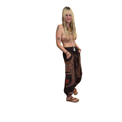 Cotton Himalayan Unisex Pants (Embroidery)