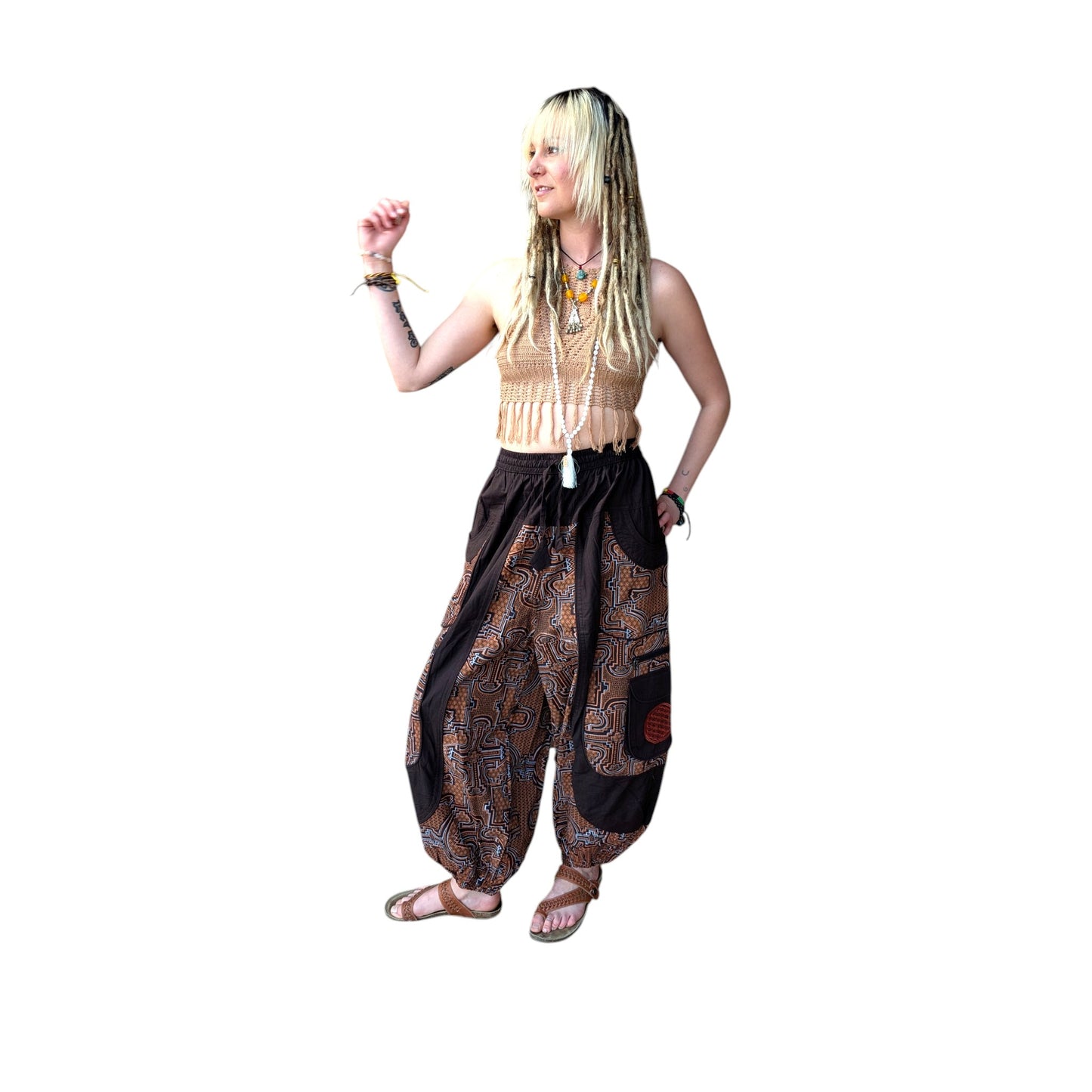 Cotton Himalayan Unisex Pants (Embroidery)